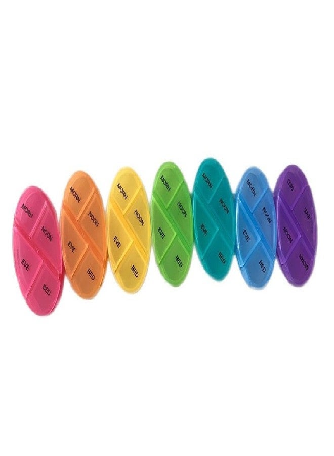 PARAM Pro Pill Box 7 Days Medicine Container Round - Image 4